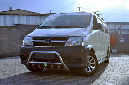 The WT003 bumper guard (stainless) for Toyota HiAce - Reelken Auto