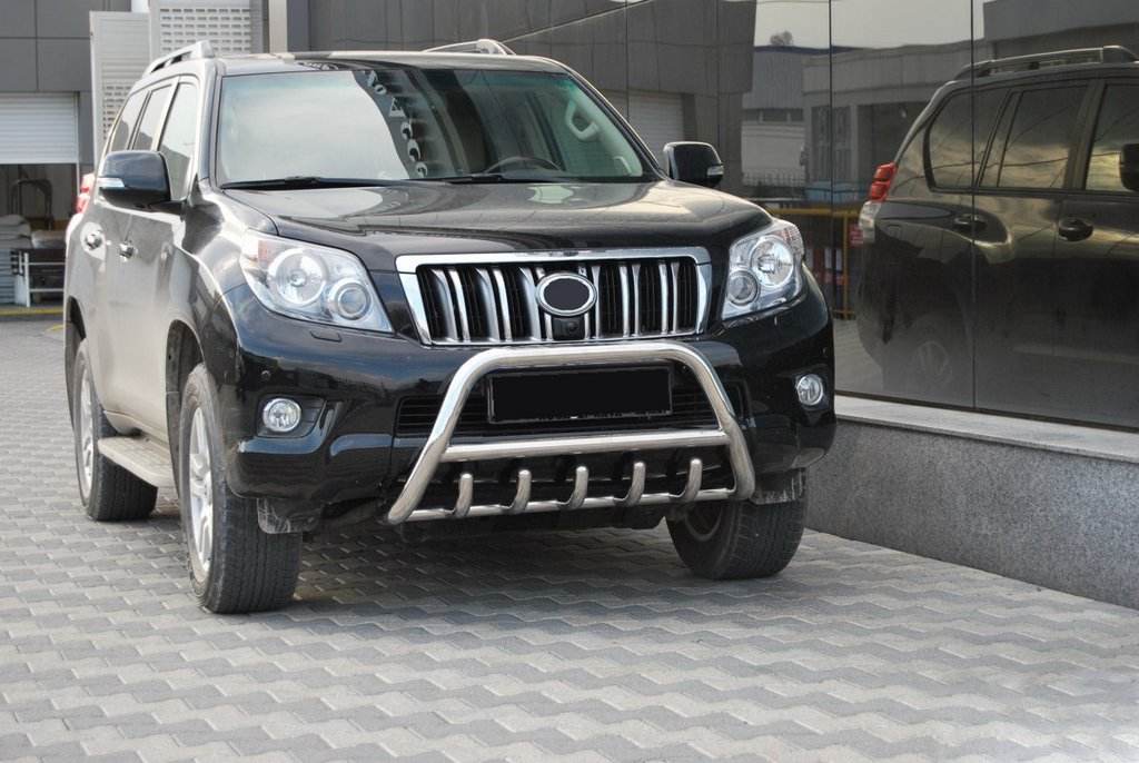 The WT003 bumper guard (stainless) for Toyota Land Cruiser Prado 150 - Reelken Auto