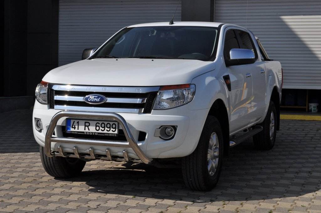Front protection WT003 (stainless) for Ford Ranger 2011-2022 - Reelken Auto