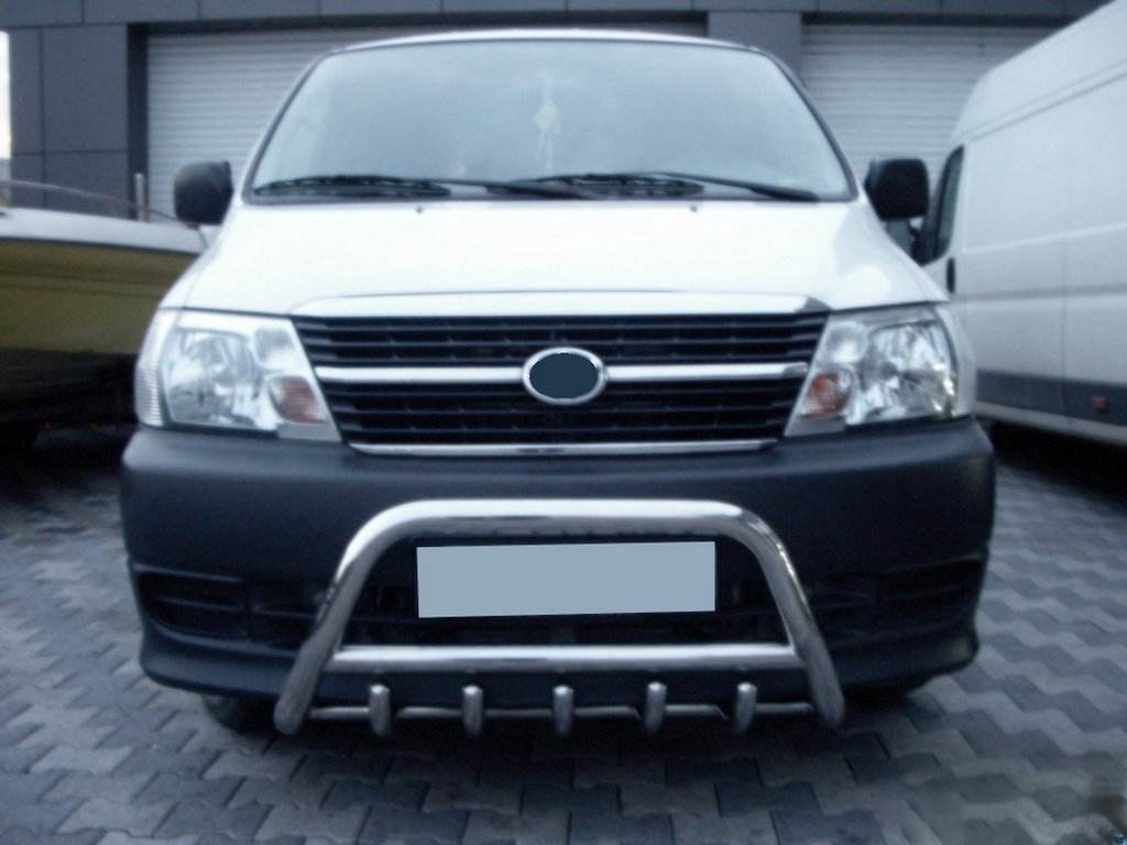 The WT003 bumper guard (stainless) for Toyota HiAce - Reelken Auto