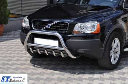 The WT003 bumper guard (stainless) for Volvo XC90 2002-2014 - Reelken Auto