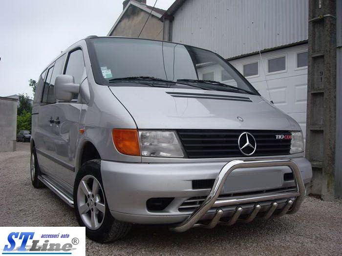 Kengurâtnik WT003/4 (stainless steel.) for Mercedes Vito W638 1996-2003 - image 8