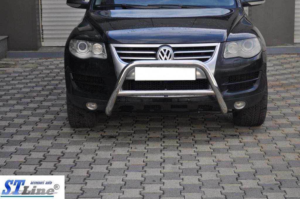 Kengurâtnik WT005 Colt (stainless) for Volkswagen Touareg 2002-2010 - Reelken Auto