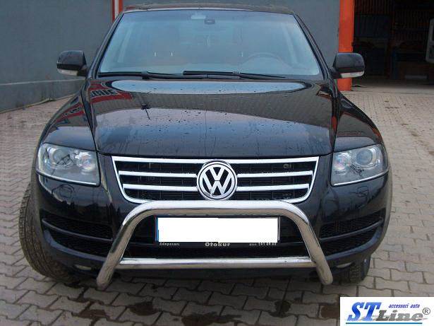 Kengurâtnik WT005 Colt (stainless) for Volkswagen Touareg 2002-2010 - Reelken Auto