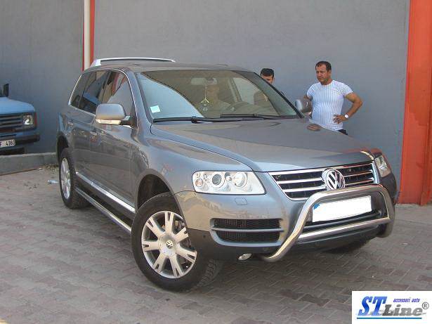 Kengurâtnik WT005 Colt (stainless) for Volkswagen Touareg 2002-2010 - Reelken Auto