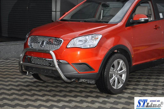 Kengurâtnik WT005 (stainless) for SsangYong Korando 2010-2019 - Reelken Auto