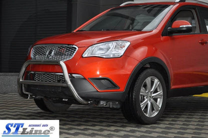 Kengurâtnik WT005 (stainless) for SsangYong Korando 2010-2019 - Reelken Auto