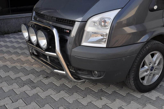 Kengurâtnik WT018 (2006-2014, stainless.) for Ford Transit 2000-2014 - Reelken Auto