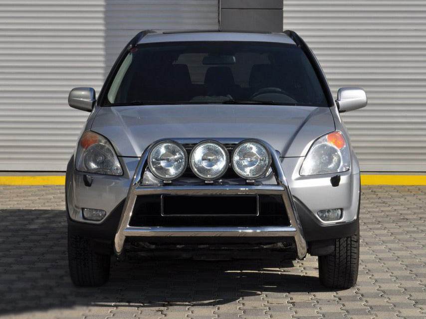 The WT018 bumper guard (stainless) for Honda CRV 2001-2006 - Reelken Auto