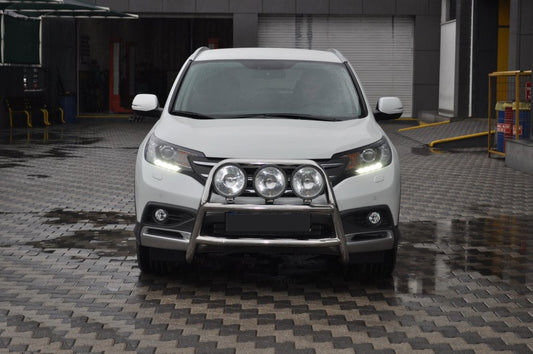 Front Bumper Guard WT018 (Stainless Steel) for Honda CRV 2012-2016 - image 2