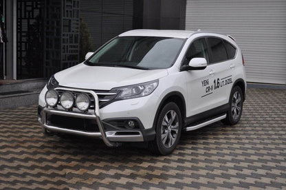 Front protection WT018 (stainless) for Honda CRV 2012-2016 - Reelken Auto