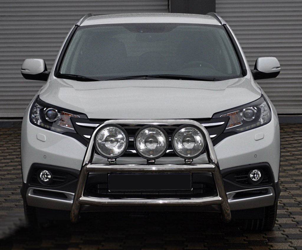Front protection WT018 (stainless) for Honda CRV 2012-2016 - Reelken Auto