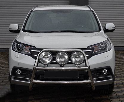 Front protection WT018 (stainless) for Honda CRV 2012-2016 - Reelken Auto