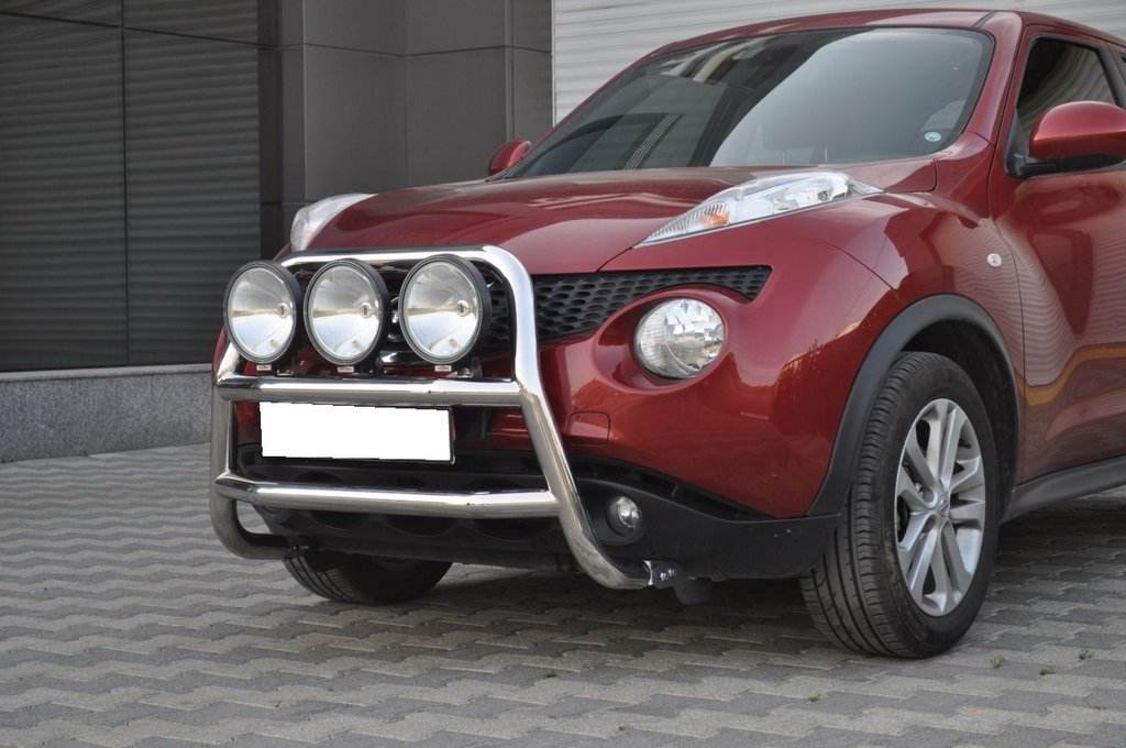 The WT018 bumper guard (stainless) for Nissan Juke 2010-2019 - Reelken Auto
