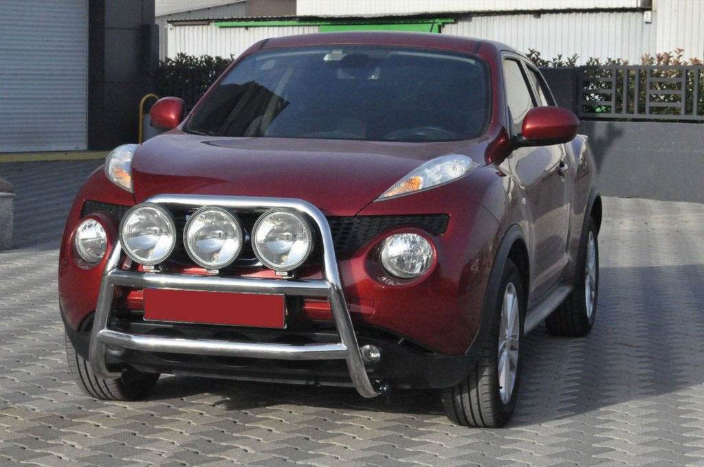 The WT018 bumper guard (stainless) for Nissan Juke 2010-2019 - Reelken Auto