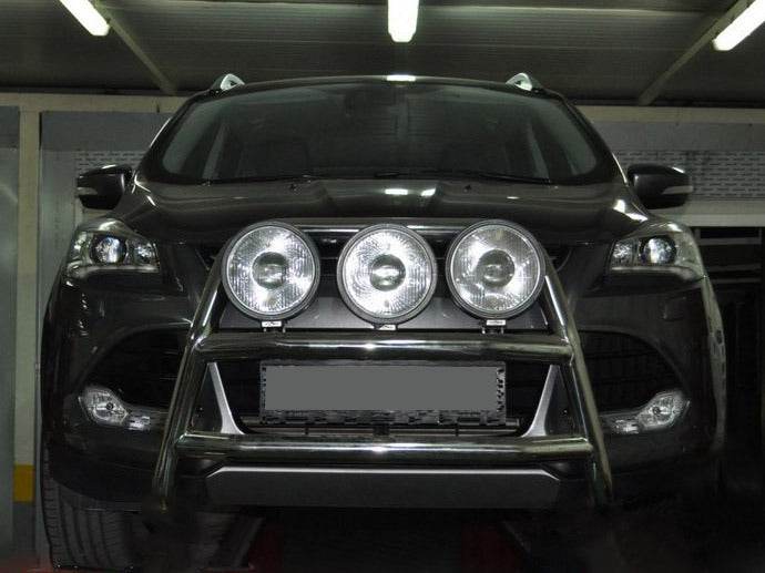 The WT018 bumper guard (stainless) for Ford Kuga/Escape 2013-2019 - Reelken Auto