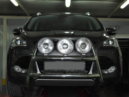 The WT018 bumper guard (stainless) for Ford Kuga/Escape 2013-2019 - Reelken Auto