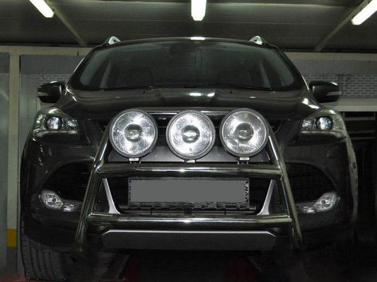 The WT018 bumper guard (stainless) for Ford Kuga/Escape 2013-2019 - Reelken Auto