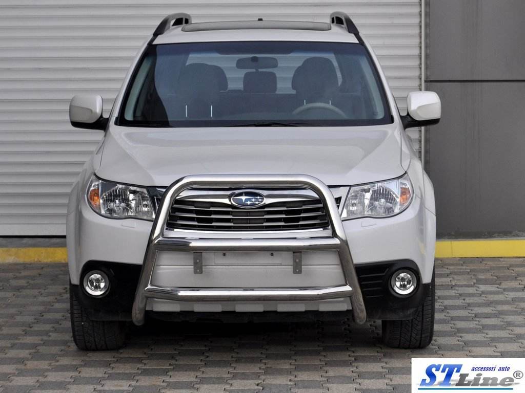 The WT018 bumper guard (stainless) for Subaru Forester 2008-2013 - Reelken Auto