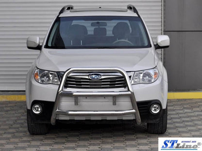 The WT018 bumper guard (stainless) for Subaru Forester 2008-2013 - Reelken Auto