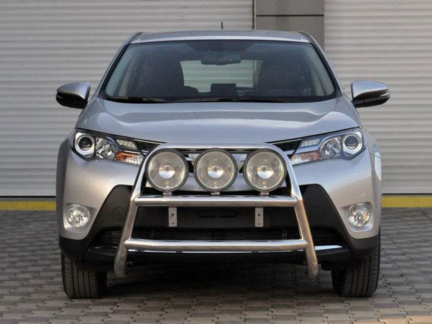 The WT018 bumper guard (stainless) for Toyota Rav 4 2013-2018 - Reelken Auto