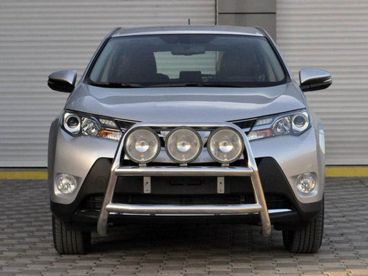 The WT018 bumper guard (stainless) for Toyota Rav 4 2013-2018 - Reelken Auto