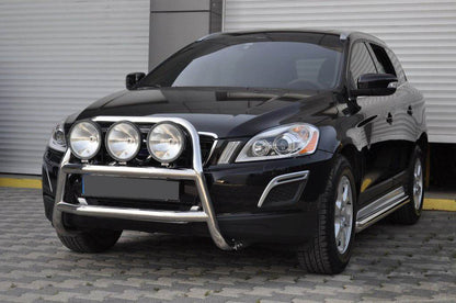 The WT018 bumper guard (stainless) for Volvo XC60 2009-2017 - Reelken Auto