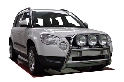 Bull Bar WT018 (Stainless Steel) for Skoda Yeti 2009-2017 - image 1