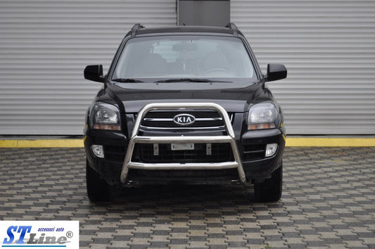 Bull Bar WT018 (Stainless Steel) for Kia Sportage 2004-2010 - image 2