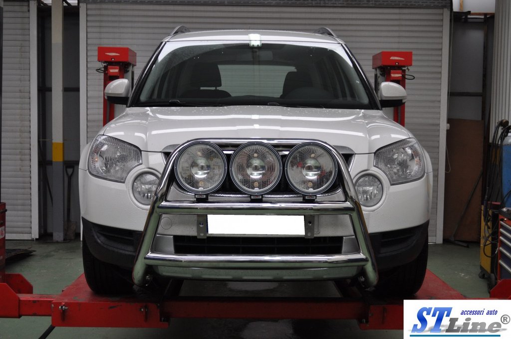Bull Bar WT018 (Stainless Steel) for Skoda Yeti 2009-2017 - image 3