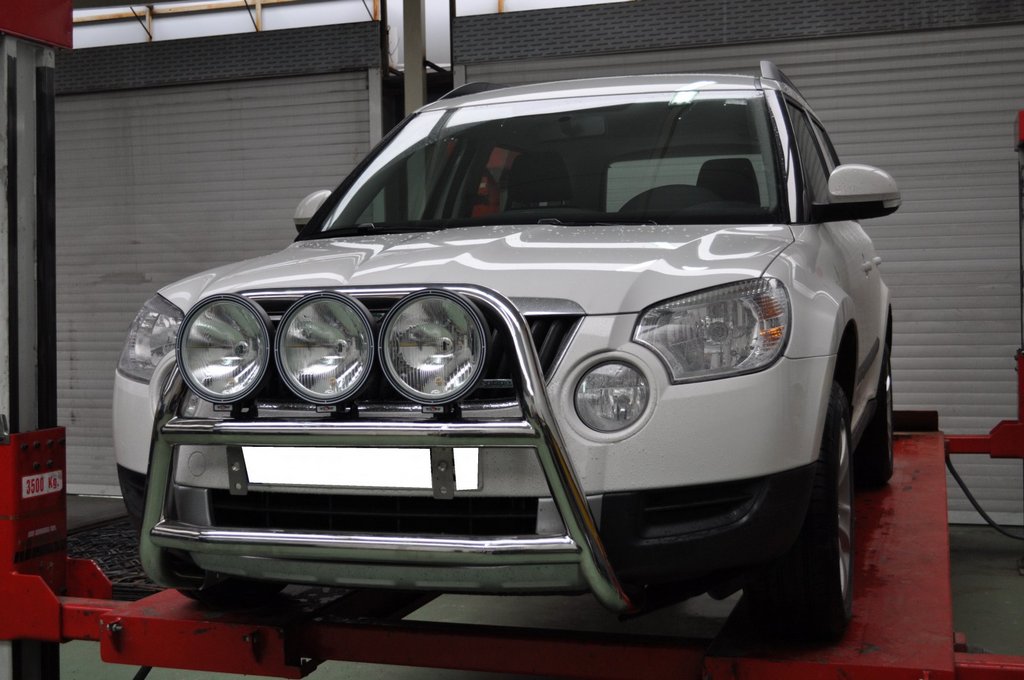 Bull Bar WT018 (Stainless Steel) for Skoda Yeti 2009-2017 - image 4