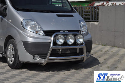 Bull Bar WT018 (Stainless Steel) for Opel Vivaro 2001-2015 - image 3