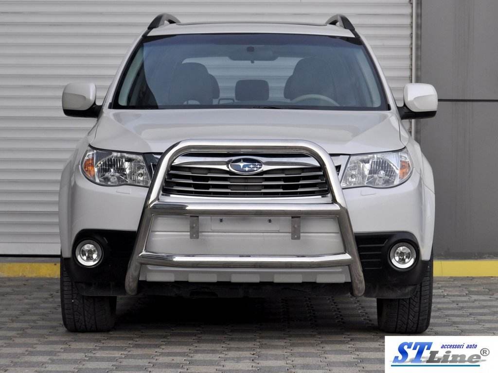 The WT018 bumper guard (stainless) for Subaru Forester 2008-2013 - Reelken Auto