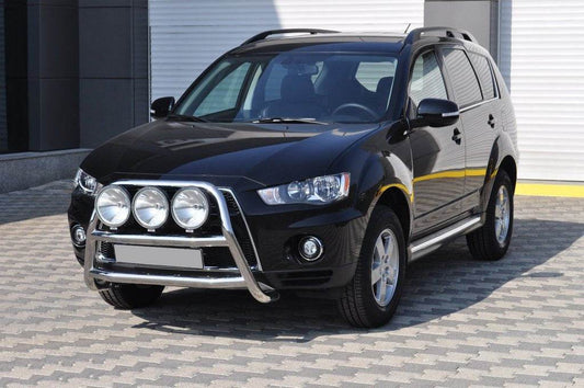 The WT018 bumper guard (stainless) for Mitsubishi Outlander 2006-2012 - Reelken Auto