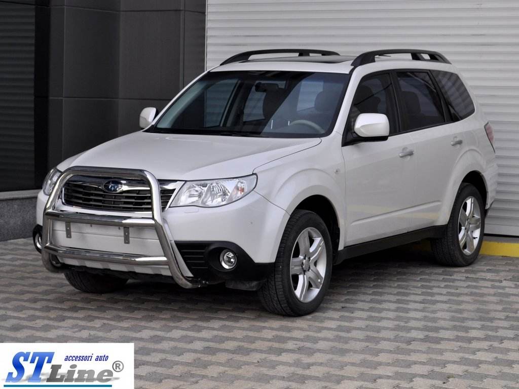 The WT018 bumper guard (stainless) for Subaru Forester 2008-2013 - Reelken Auto