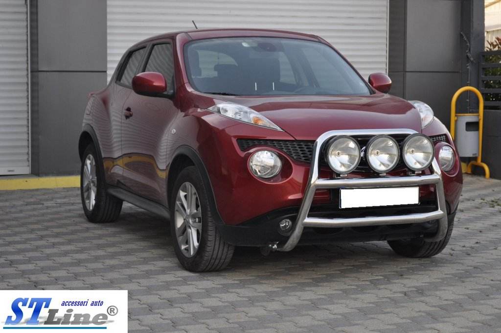 The WT018 bumper guard (stainless) for Nissan Juke 2010-2019 - Reelken Auto