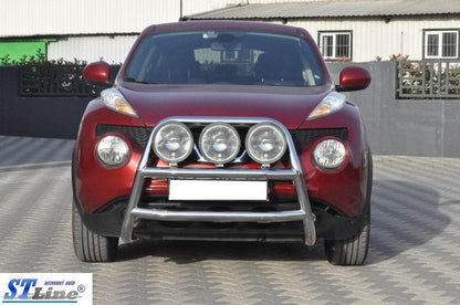 The WT018 bumper guard (stainless) for Nissan Juke 2010-2019 - Reelken Auto
