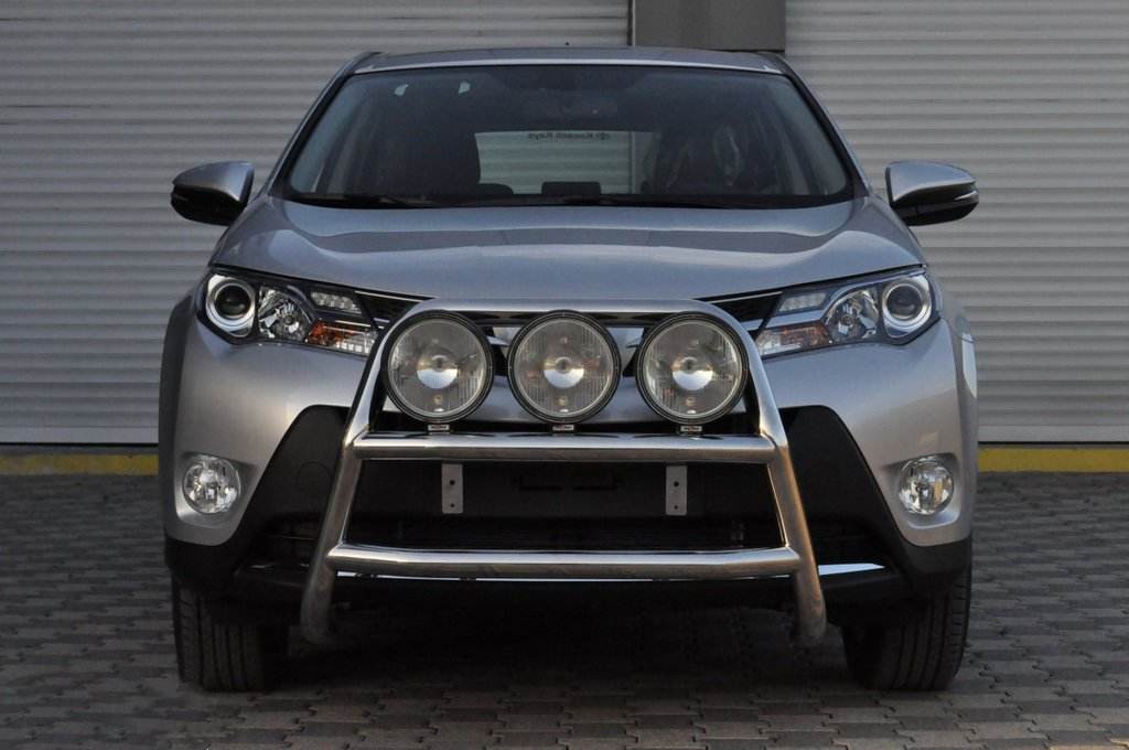 The WT018 bumper guard (stainless) for Toyota Rav 4 2013-2018 - Reelken Auto