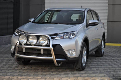 The WT018 bumper guard (stainless) for Toyota Rav 4 2013-2018 - Reelken Auto