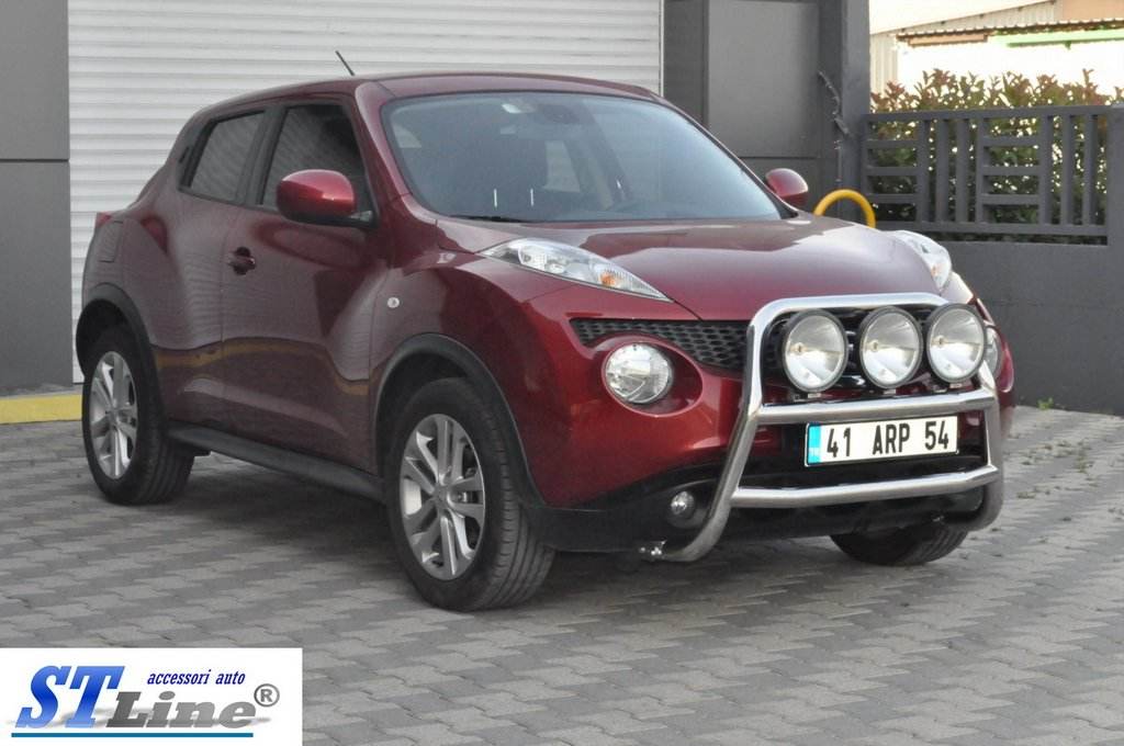 The WT018 bumper guard (stainless) for Nissan Juke 2010-2019 - Reelken Auto