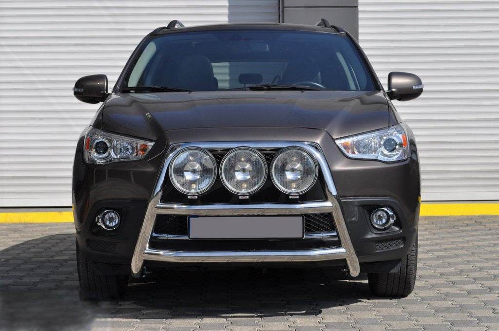 The WT018 bumper guard (stainless) for Mitsubishi ASX 2010-2023 - Reelken Auto