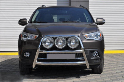 The WT018 bumper guard (stainless) for Mitsubishi ASX 2010-2023 - Reelken Auto