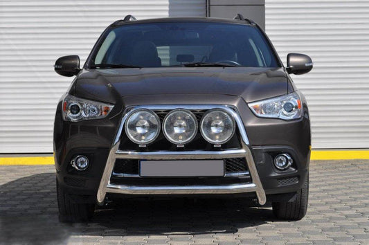 The WT018 bumper guard (stainless) for Mitsubishi ASX 2010-2023 - Reelken Auto
