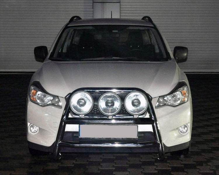 The WT018 bumper guard (stainless) for Subaru XV 2011-2017 - Reelken Auto