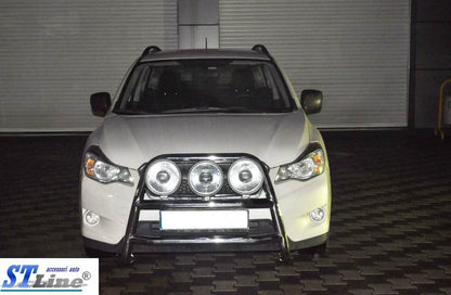The WT018 bumper guard (stainless) for Subaru XV 2011-2017 - Reelken Auto