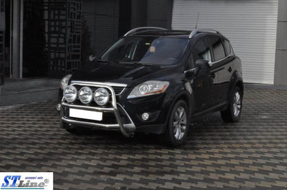 The WT018 bumper guard (stainless) for Ford Kuga 2008-2013 - Reelken Auto