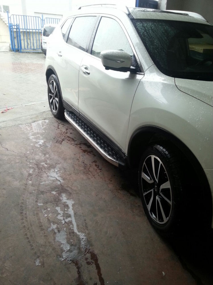 Side Steps BlackLine (2 pcs, Aluminum) for Nissan Qashqai 2014-2021 - image 1