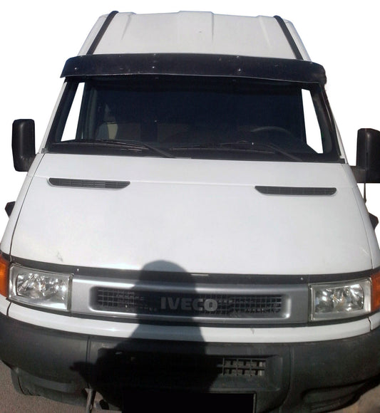 Windshield visor V1 (black gloss, 5mm) for Iveco Daily 1999-2006 - image 1
