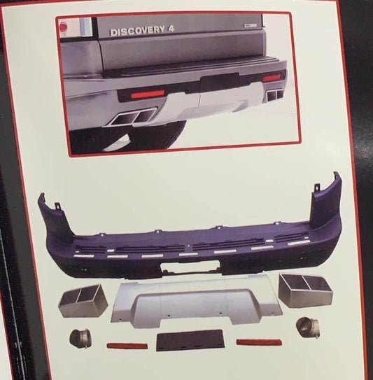 Rear bumper Startich for Land Rover Discovery IV - Reelken Auto