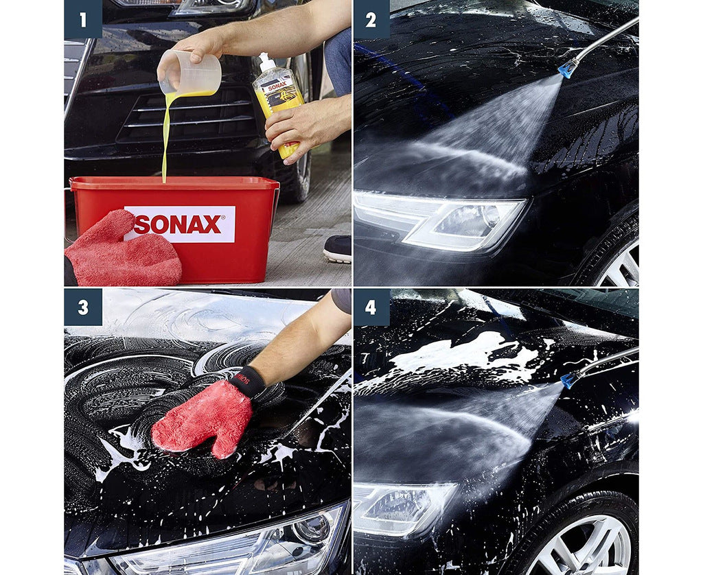 Sonax Car Shampoo with Wax, 500 ml - image 3